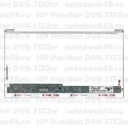 Матрица для ноутбука HP Pavilion DV6-3132nr (1366x768 HD) TN, 40pin, Глянцевая