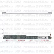 Матрица для ноутбука HP Pavilion DV6-3212 (1366x768 HD) TN, 40pin, Глянцевая