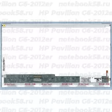 Матрица для ноутбука HP Pavilion G6-2012er (1366x768 HD) TN, 40pin, Глянцевая