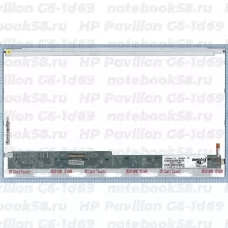 Матрица для ноутбука HP Pavilion G6-1d69 (1366x768 HD) TN, 40pin, Глянцевая