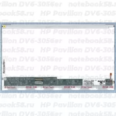 Матрица для ноутбука HP Pavilion DV6-3056er (1366x768 HD) TN, 40pin, Глянцевая