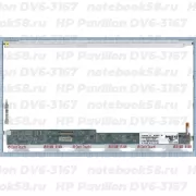 Матрица для ноутбука HP Pavilion DV6-3167 (1366x768 HD) TN, 40pin, Глянцевая