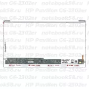 Матрица для ноутбука HP Pavilion G6-2302er (1366x768 HD) TN, 40pin, Глянцевая