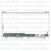 Матрица для ноутбука HP Pavilion G6-2310er (1366x768 HD) TN, 40pin, Глянцевая