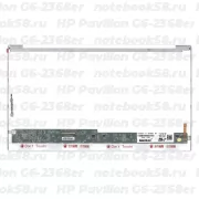 Матрица для ноутбука HP Pavilion G6-2368er (1366x768 HD) TN, 40pin, Глянцевая