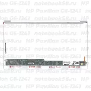 Матрица для ноутбука HP Pavilion G6-1241 (1366x768 HD) TN, 40pin, Глянцевая