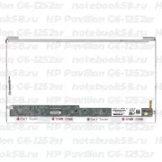 Матрица для ноутбука HP Pavilion G6-1252sr (1366x768 HD) TN, 40pin, Глянцевая