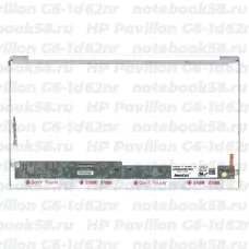 Матрица для ноутбука HP Pavilion G6-1d62nr (1366x768 HD) TN, 40pin, Глянцевая