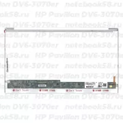 Матрица для ноутбука HP Pavilion DV6-3070er (1366x768 HD) TN, 40pin, Глянцевая