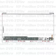 Матрица для ноутбука HP Pavilion DV6-3131nr (1366x768 HD) TN, 40pin, Глянцевая