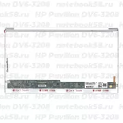 Матрица для ноутбука HP Pavilion DV6-3208 (1366x768 HD) TN, 40pin, Глянцевая