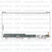 Матрица для ноутбука HP Pavilion DV6-3223 (1366x768 HD) TN, 40pin, Глянцевая