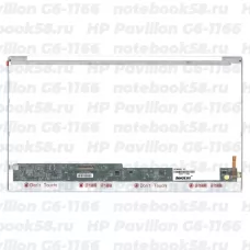 Матрица для ноутбука HP Pavilion G6-1166 (1366x768 HD) TN, 40pin, Глянцевая