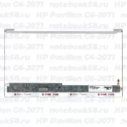 Матрица для ноутбука HP Pavilion G6-2071 (1366x768 HD) TN, 40pin, Глянцевая