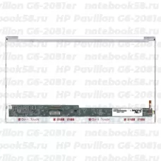 Матрица для ноутбука HP Pavilion G6-2081er (1366x768 HD) TN, 40pin, Глянцевая