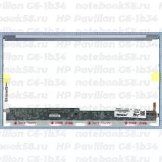 Матрица для ноутбука HP Pavilion G6-1b34 (1366x768 HD) TN, 40pin, Глянцевая