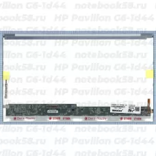 Матрица для ноутбука HP Pavilion G6-1d44 (1366x768 HD) TN, 40pin, Глянцевая