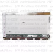 Матрица для ноутбука HP Pavilion G6-1228 (1366x768 HD) TN, 40pin, Глянцевая