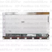 Матрица для ноутбука HP Pavilion G6-1327sr (1366x768 HD) TN, 40pin, Глянцевая