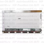 Матрица для ноутбука HP Pavilion G6-1b71 (1366x768 HD) TN, 40pin, Глянцевая