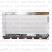 Матрица для ноутбука HP Pavilion G6-2060 (1366x768 HD) TN, 40pin, Глянцевая