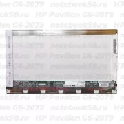 Матрица для ноутбука HP Pavilion G6-2079 (1366x768 HD) TN, 40pin, Глянцевая