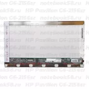 Матрица для ноутбука HP Pavilion G6-2156sr (1366x768 HD) TN, 40pin, Глянцевая