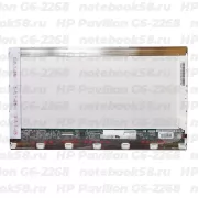 Матрица для ноутбука HP Pavilion G6-2268 (1366x768 HD) TN, 40pin, Глянцевая