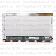 Матрица для ноутбука HP Pavilion G6-2375 (1366x768 HD) TN, 40pin, Глянцевая