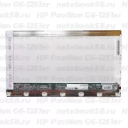 Матрица для ноутбука HP Pavilion G6-1251er (1366x768 HD) TN, 40pin, Глянцевая