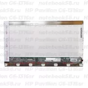 Матрица для ноутбука HP Pavilion G6-1316sr (1366x768 HD) TN, 40pin, Глянцевая