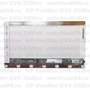 Матрица для ноутбука HP Pavilion DV6-3025er (1366x768 HD) TN, 40pin, Глянцевая