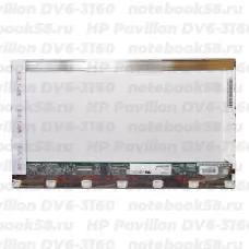 Матрица для ноутбука HP Pavilion DV6-3160 (1366x768 HD) TN, 40pin, Глянцевая