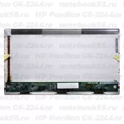 Матрица для ноутбука HP Pavilion G6-2244nr (1366x768 HD) TN, 40pin, Глянцевая