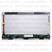 Матрица для ноутбука HP Pavilion G6-2291er (1366x768 HD) TN, 40pin, Глянцевая