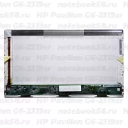 Матрица для ноутбука HP Pavilion G6-2319sr (1366x768 HD) TN, 40pin, Глянцевая