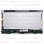 Матрица для ноутбука HP Pavilion G6-2364nr (1366x768 HD) TN, 40pin, Глянцевая