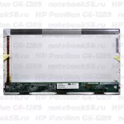 Матрица для ноутбука HP Pavilion G6-1289 (1366x768 HD) TN, 40pin, Глянцевая