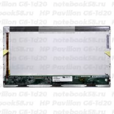 Матрица для ноутбука HP Pavilion G6-1d20 (1366x768 HD) TN, 40pin, Глянцевая