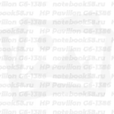 Матрица для ноутбука HP Pavilion G6-1386 (1366x768 HD) TN, 40pin, Глянцевая