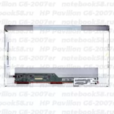 Матрица для ноутбука HP Pavilion G6-2007er (1366x768 HD) TN, 40pin, Глянцевая