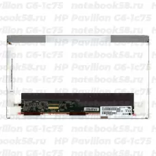 Матрица для ноутбука HP Pavilion G6-1c75 (1366x768 HD) TN, 40pin, Матовая