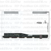 Матрица для ноутбука HP Pavilion G6-2227nr (1366x768 HD) TN, 40pin, Глянцевая