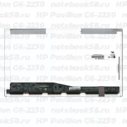 Матрица для ноутбука HP Pavilion G6-2230 (1366x768 HD) TN, 40pin, Глянцевая