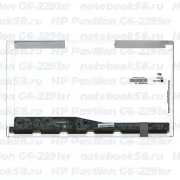 Матрица для ноутбука HP Pavilion G6-2291sr (1366x768 HD) TN, 40pin, Глянцевая