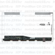 Матрица для ноутбука HP Pavilion G6-2361sr (1366x768 HD) TN, 40pin, Глянцевая