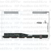 Матрица для ноутбука HP Pavilion G6-1077sr (1366x768 HD) TN, 40pin, Глянцевая