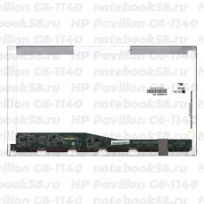 Матрица для ноутбука HP Pavilion G6-1140 (1366x768 HD) TN, 40pin, Глянцевая