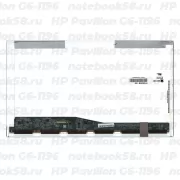 Матрица для ноутбука HP Pavilion G6-1196 (1366x768 HD) TN, 40pin, Глянцевая