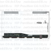 Матрица для ноутбука HP Pavilion G6-1c53nr (1366x768 HD) TN, 40pin, Глянцевая